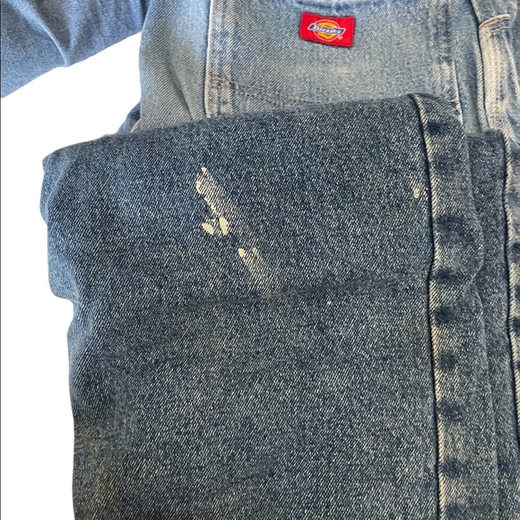 Distressed Vintage Dickies Fleece lined jeans - Picture 3 of 8